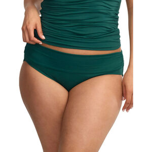 Coco Reef Women's Medium Dark Green High-Waist Bikini Bottoms NWT